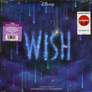 Ariana Debose, Chris Pine, Angelique Cabral, Julia Michaels - Wish: Original Motion Picture Soundtrack (ltd. ed.) (blue splatter vinyl)
