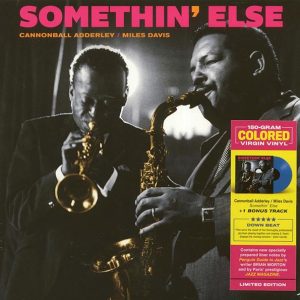 Cannonball Adderley, Miles Davis – Somethin’ Else (+bonus track) (ltd. ed.) (180g) (blue vinyl)