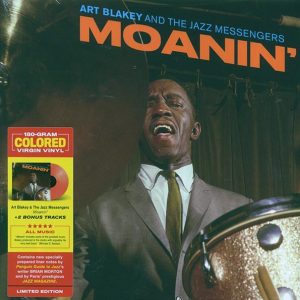 Art Blakey & The Jazz Messengers - Moanin' (+2 bonus tracks) (ltd. ed.) (180g) (red vinyl)
