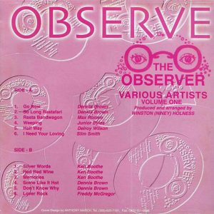 Ken Boothe, Jr. Byles, Dennis Brown, Etc. – Observer Volume 1 (Jamaica press)