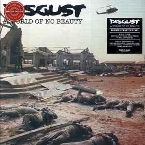 Disgust - A World Of No Beauty + Thrown Into Oblivion (ltd. ed.) (2xLP) (clear/black splatter vinyl)