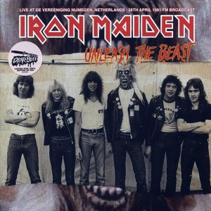 Iron Maiden - Unleash The Beast: Live At De Vereeniging Nijmegen, Netherlands 28th April 1981 FM Broadcast (ltd. 500 copies made) (pink vinyl)