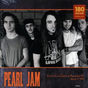 Pearl Jam – Live At Civic Center, Pensacola, FL March 9th 1994 (2xLP) (180g) (yellow vinyl)