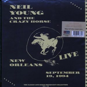 Neil Young & Crazy Horse – Live New Orleans September 19, 1994 (180g) (clear vinyl)