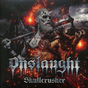 Onslaught – Skullcrusher (ltd. ed.) (white/red splatter vinyl)