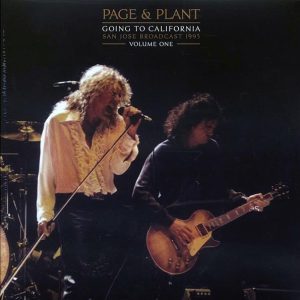 Jimmy Page, Robert Plant - Page & Plant Going To California Volume 1: San Jose Broadcast 1995 (ltd. ed.) (2xLP) (red vinyl)