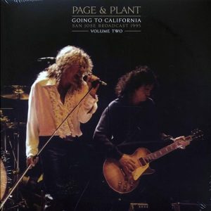 Jimmy Page, Robert Plant - Page & Plant Going To California Volume 2: San Jose Broadcast 1995 (ltd. ed.) (2xLP) (red vinyl)