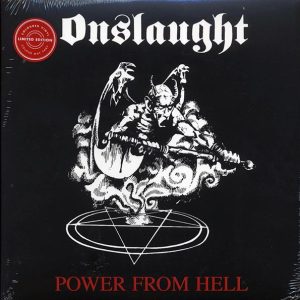 Onslaught – Power From Hell (ltd. ed.) (white/red splatter vinyl)