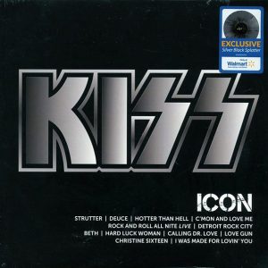 Kiss – Icon (silver/black vinyl)