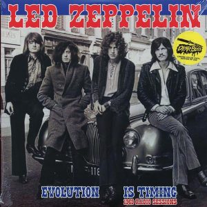 Led Zeppelin – Evolution Is Timing: 1969 Radio Sessions (ltd. 300 copies made) (2xLP) (blue vinyl)
