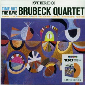 Dave Brubeck Quartet – Time Out (+bonus track) (ltd. ed.) (180g) (orange vinyl)