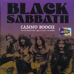 Black Sabbath – Casino Boogie: Live At The Montreux Casino, August 31st 1970 FM Broadcast (ltd. 300 copies made) (splatter vinyl)