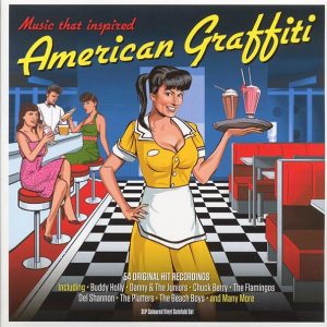 The Beach Boys, The Chiffons, Check Berry, Dion, Etc. - Music That Inspired American Graffiti (54 tracks) (3xLP) (red/yellow/blue vinyl)