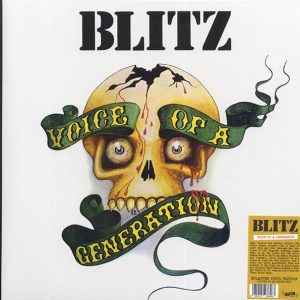 Blitz – Voice Of A Generation (ltd. 500 copies made) (white/green splatter vinyl)