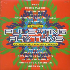 Jinny, Debby Malone, Rave Nation, Humanizer, Urban Hype, Etc. - Pulsating Rhythms (ORIGINAL 1993 PRESS) (orig. press) (2xLP)