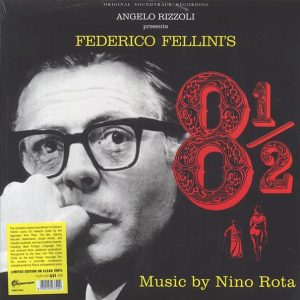 Nino Rota – Federico Fellini’s 8 And A Half (ltd. 500 copies made) (clear vinyl)