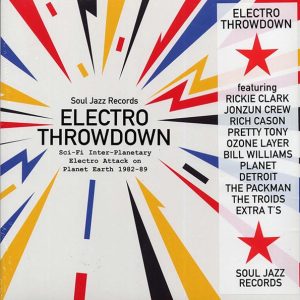 Various - Electro Throwdown: Sci-Fi Inter-Planetary Electro Attack On Planet Earth 1982-89 (2xLP)