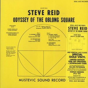 Steve Reid - Odyssey Of The Oblong Square (ltd. ed.) (gold vinyl)